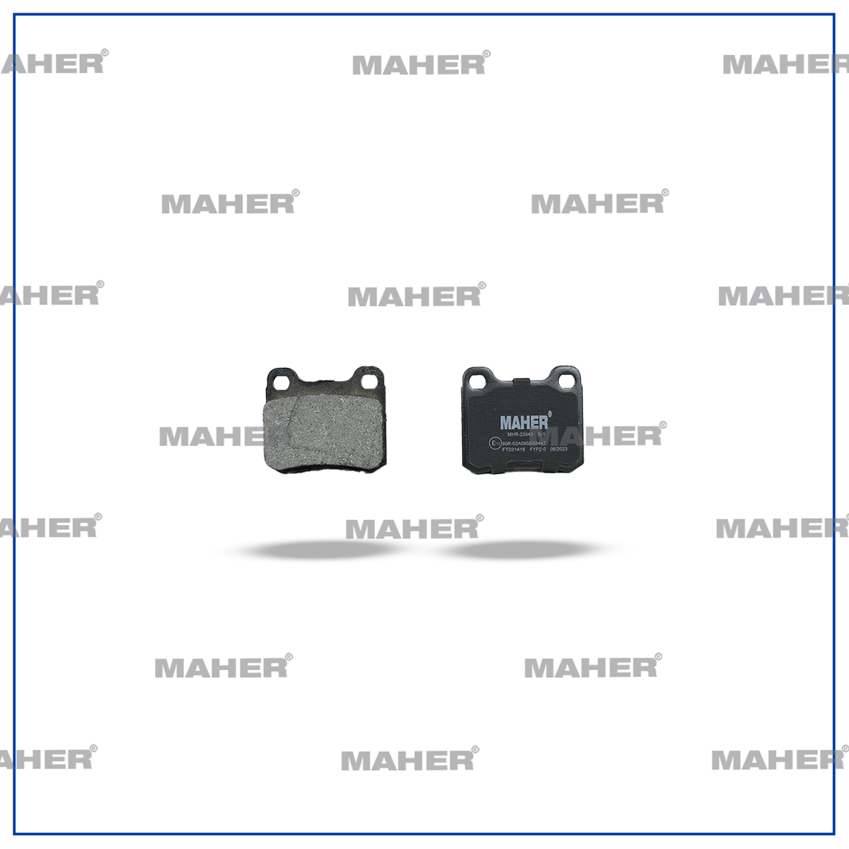 Mercedes W201 Arka Fren Balata E Seri OEM A0004209820 Mercedes W201 Arka Fren Balata E Seri OEM A0004209820